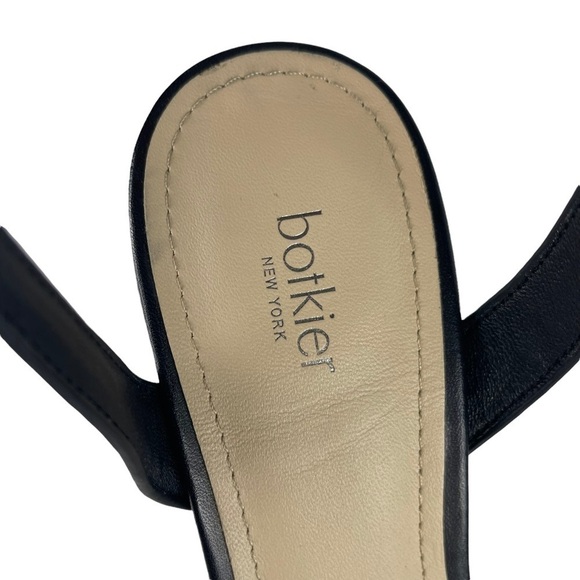 BOTKIER PETRA BLACK BRAIDED STRAPPY ANKLE WRAP 70'S INSPIRED PLATFORM HEELS - Picture 16 of 16